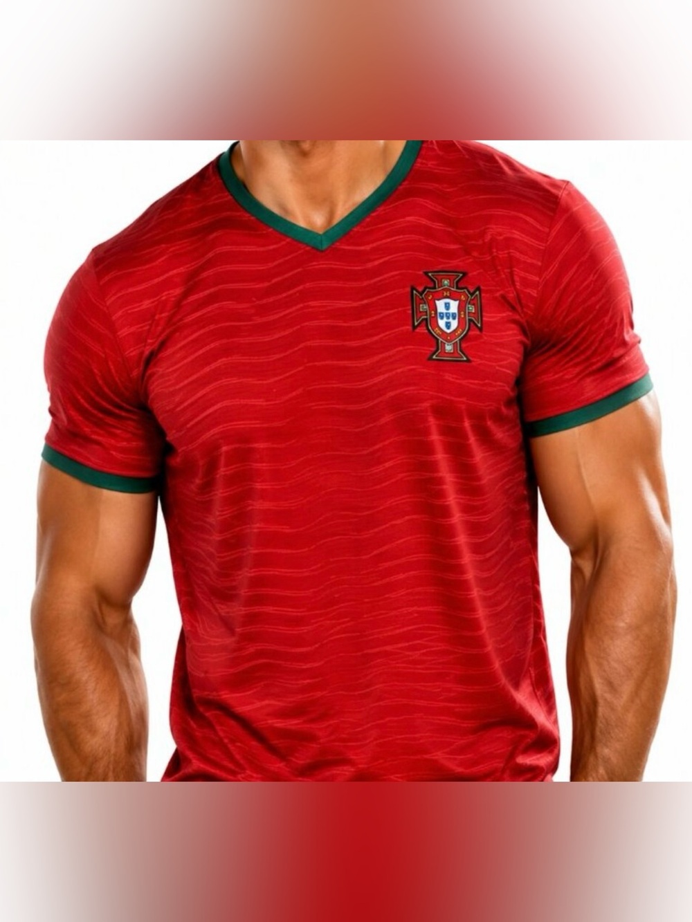 Puma‎ Portugal Home Soccer Jersey PLAIN NO NAME World Cup - Fast Shipping 💯⚽️🔥